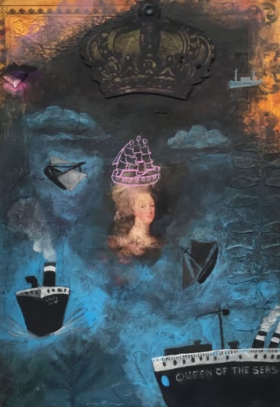 Old Queens Sailing By