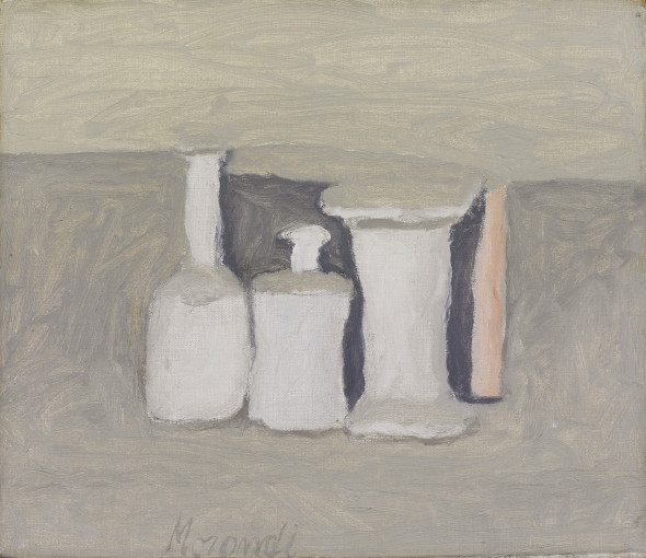 <span class="artist"><strong>Giorgio Morandi</strong></span>, <span class="title"><em>Natura morta</em>, 1963</span>