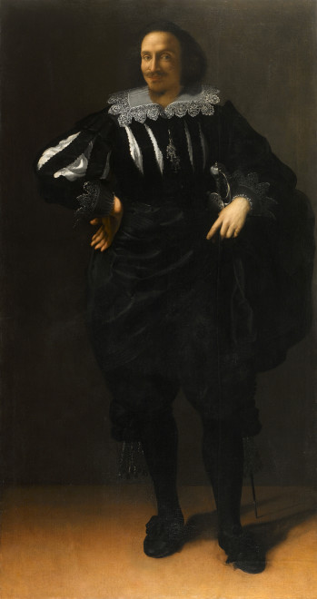 <span class="artist"><strong>Artemisia Gentileschi</strong></span>, <span class="title"><em>Portrait of a Gentleman (Antoine De Ville)</em>, c. 1625-40</span>