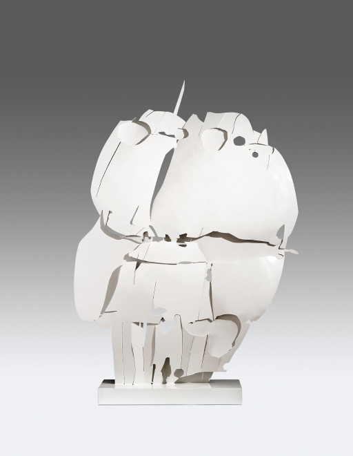 <span class="artist"><strong>Pietro Consagra</strong></span>, <span class="title"><em>Ferro Transparente Bianco V</em>, 1966</span>