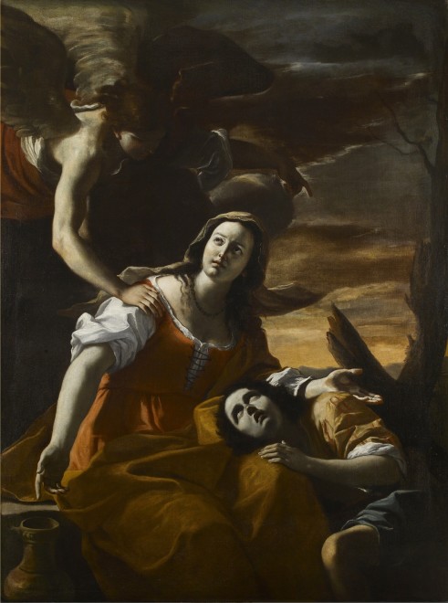 <span class="artist"><strong>Mattia Preti</strong></span>, <span class="title"><em>Hagar & the Angel</em></span>