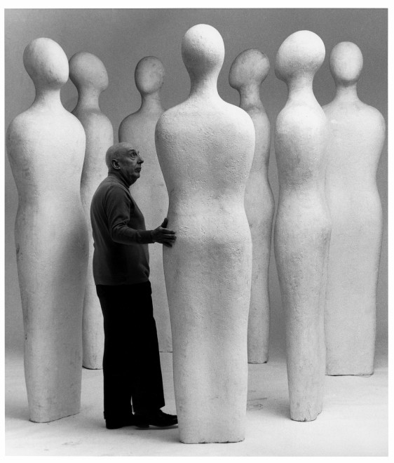 <span class="artist"><strong>Ugo Mulas</strong></span>, <span class="title"><em>Fausto Melotti, I sette Savi</em>, 1970</span>