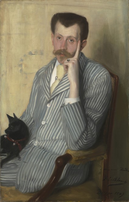 <span class="artist"><strong>Jacques-Emile Blanche</strong></span>, <span class="title"><em>Portrait of George Porto-Riche</em>, 1889</span>