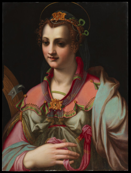 <span class="artist"><strong>Francesco Morandini, Called Il Poppi</strong></span>, <span class="title"><em>Saint Catherine of Alexandria</em>, 1570s</span>