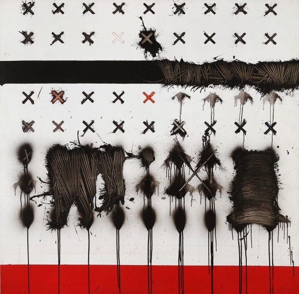 <span class="artist"><strong>Emilio Scanavino</strong></span>, <span class="title"><em>I per (The x)</em>, 1970</span>