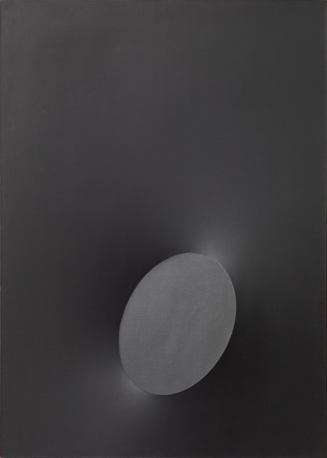 Turi Simeti, Un Ovale Nero (A Black Oval), 1968