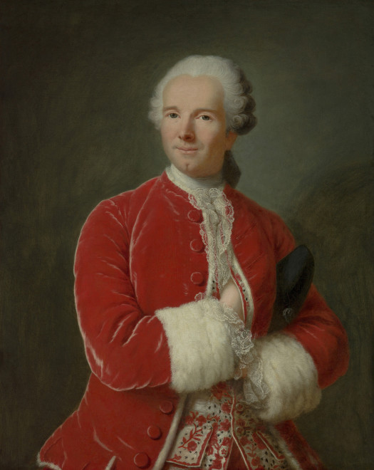 <span class="artist"><strong>Marianne Loir</strong></span>, <span class="title"><em>Portrait of Monsieur de Fontaine</em>, c. 1760</span>