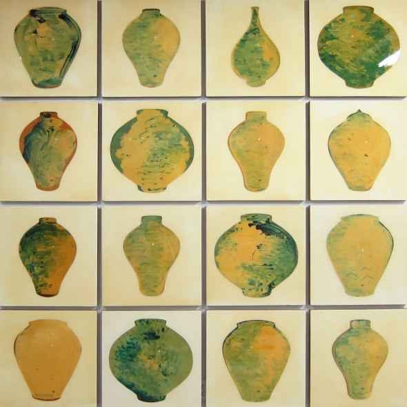 <span class="artist"><strong>Ik-Joong Kang</strong></span>, <span class="title"><em>16 Jars</em>, 2007</span>