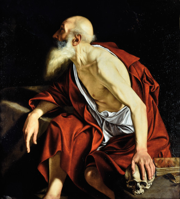 <span class="artist"><strong>Orazio Gentileschi</strong></span>, <span class="title"><em>Saint Jerome</em></span>