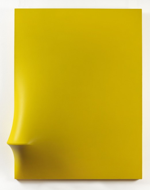 <span class="artist"><strong>Agostino Bonalumi</strong></span>, <span class="title"><em>Giallo</em>, 1967</span>