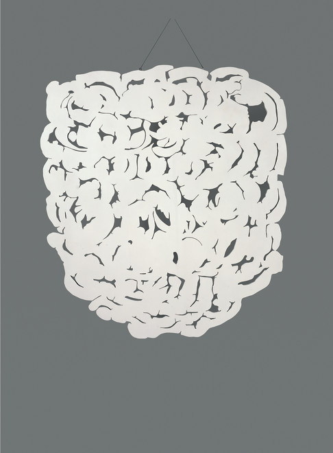 <span class="artist"><strong>Pietro Consagra</strong></span>, <span class="title"><em>Piano sospeso bianco</em>, 1964</span>