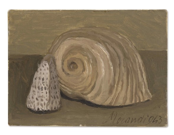 <span class="artist"><strong>Giorgio Morandi</strong></span>, <span class="title"><em>Natura Morta (Still Life)</em>, 1943</span>