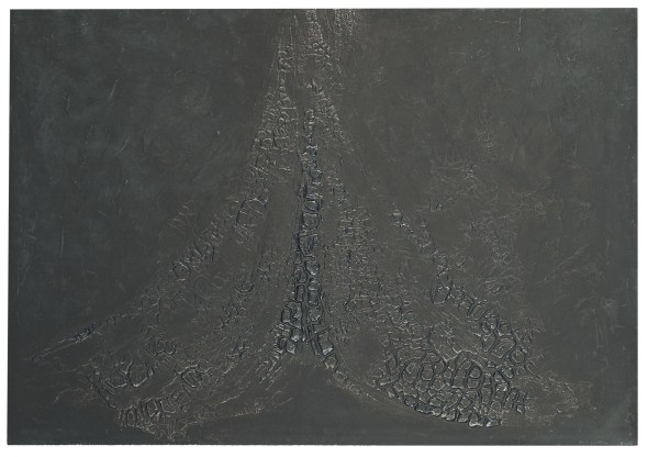 <span class="artist"><strong>Alberto Burri</strong></span>, <span class="title"><em>Cretti: C</em>, 1971</span>