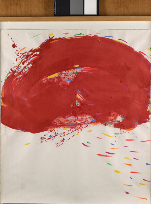 <span class="artist"><strong>Hsiao Chin</strong></span>, <span class="title"><em>Red Cloud - 7</em>, 1988</span>