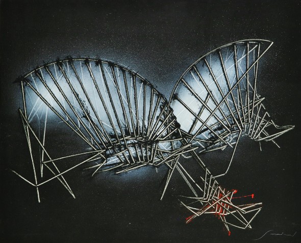 <span class="artist"><strong>Emilio Scanavino</strong></span>, <span class="title"><em>La farfalla (The Butterfly)</em>, 1985</span>