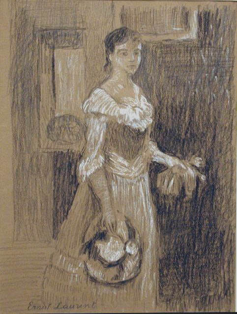 Ernest Laurent, Jeune fille, c. 1904