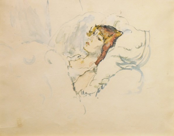 Jules Pascin, Hermine au lit