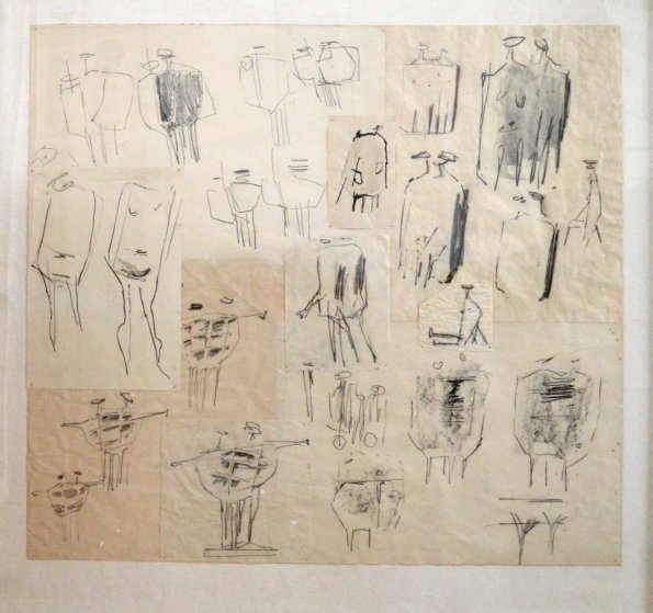 Kenneth Armitage, Drawing, 1956/7