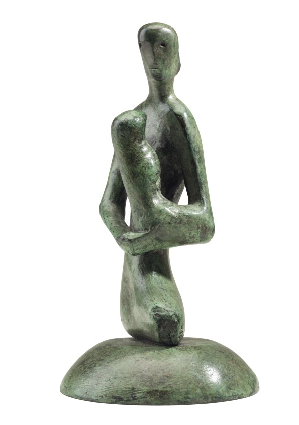 Henry Moore, Mother and Child: Gothic, 1975