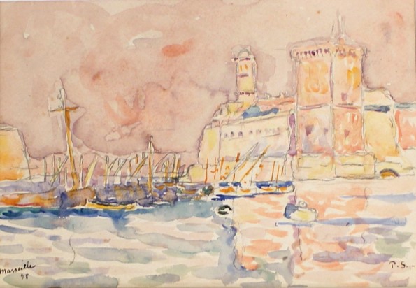 Paul Signac, Marseille, 1898