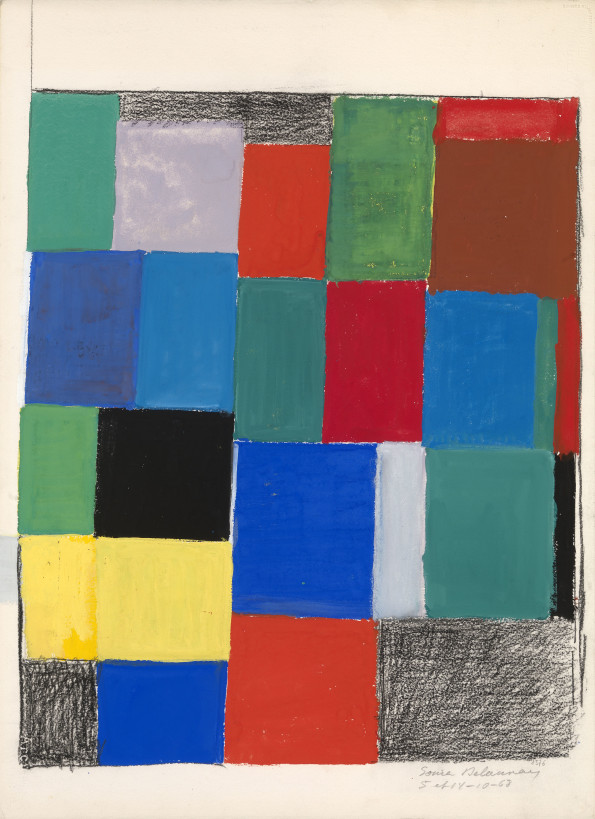 Sonia Delaunay, Rythme couleur, 1968