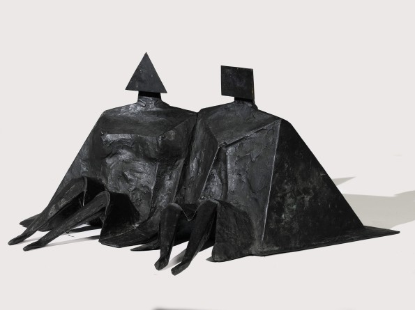 Lynn Chadwick, Sitting Couple II, 1980