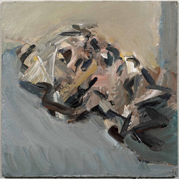 Frank Auerbach, Reclining Head of Julia, 2006