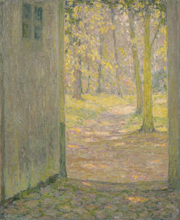 Henri Le Sidaner, Petite porte de Trianon, Versailles, 1926