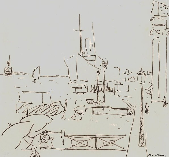 Albert Marquet, Le quai des Esclavons, 1936