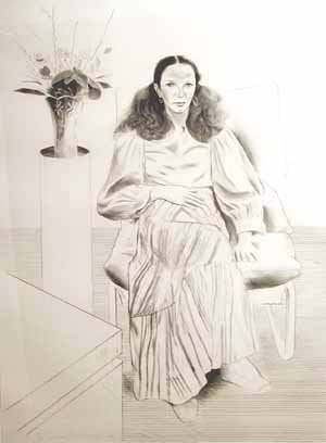 David Hockney, Brooke Hopper, 1976