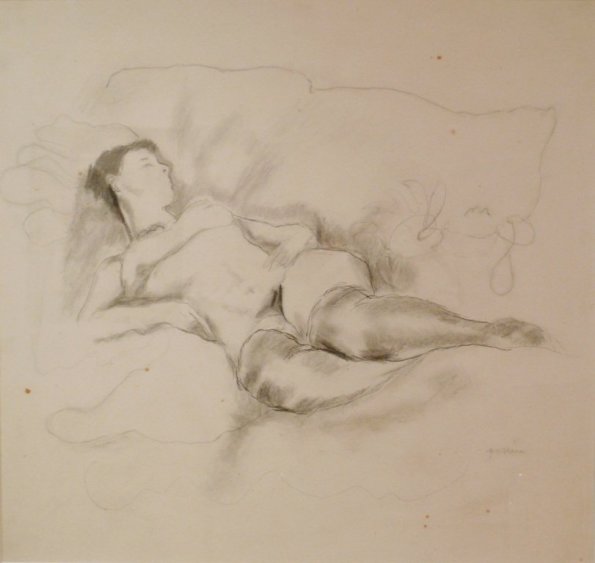 Jules Pascin, Les Bas Noirs, 1928