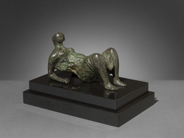 Henry Moore, Maquette for Draped Reclining Figure, 1952
