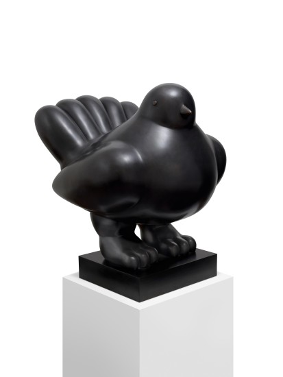 <span class="artist"><strong>Fernando Botero</strong></span>, <span class="title"><em>Bird</em>, 2016</span>