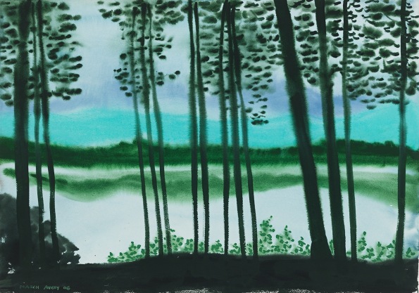 <span class="artist"><strong>March Avery</strong></span>, <span class="title"><em>Evening Mist at Cooper Lake</em>, 2006</span>