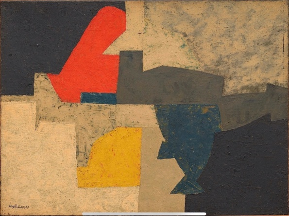 <span class="artist"><strong>Serge Poliakoff</strong></span>, <span class="title"><em>Rouge bleu jaune</em>, 1954</span>