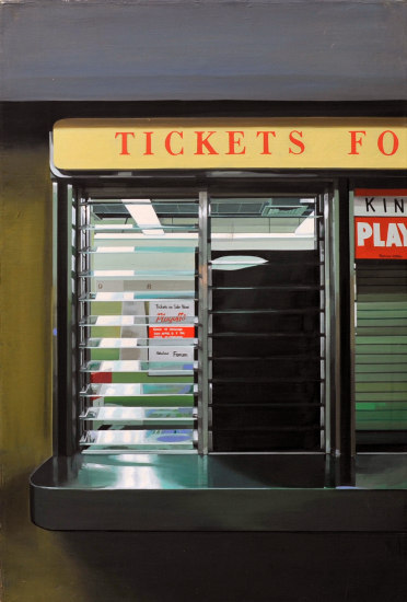 <span class="artist"><strong>Richard Estes</strong></span>, <span class="title"><em>Ticket Window</em>, 1969</span>
