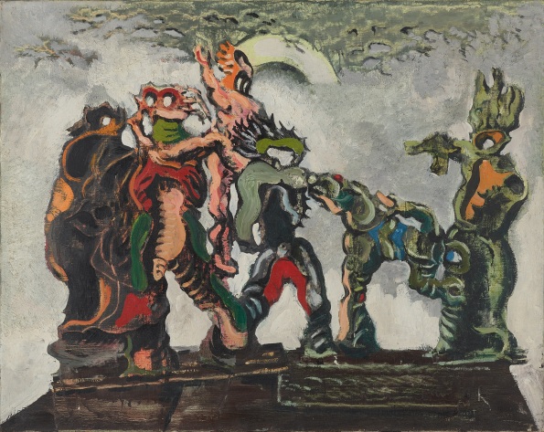 <span class="artist"><strong>Max Ernst</strong></span>, <span class="title"><em>La carmagnole</em>, 1927</span>