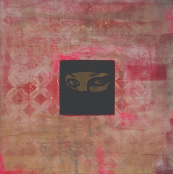 Ginou Choueiri Windows series 27, 2009 Acrylic/Spray paint on canvas 80 x 80 cm