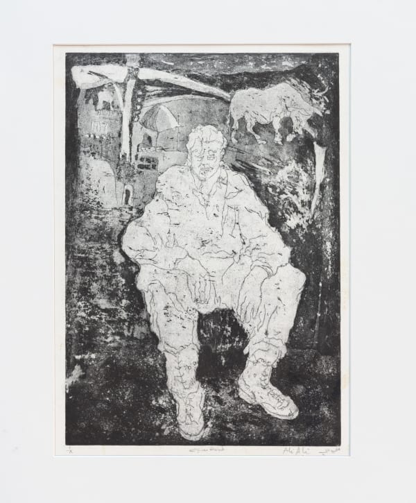 Ali Ali Untitled , 2001 Etching on paper 36 x 27 cm 1 of 8