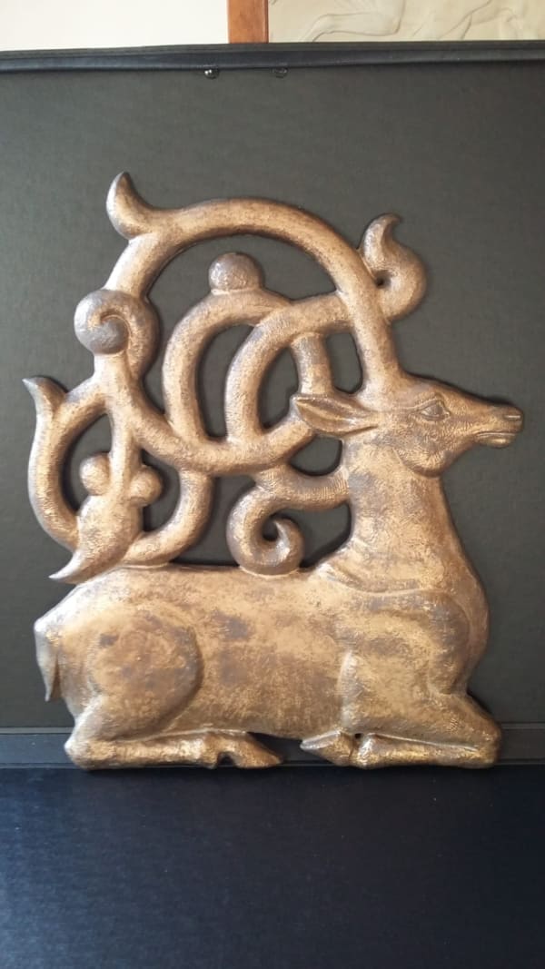 Zahed Taj Eddin Vainglory, 2024 Stoneware Ceramic, copper glaze 70 x 43 cm 4 of 4