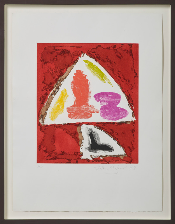 John Hoyland, Tiger's Pupil, 1983