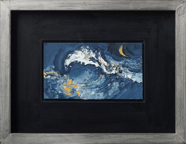 Maggi Hambling, Moon and Sea (III)