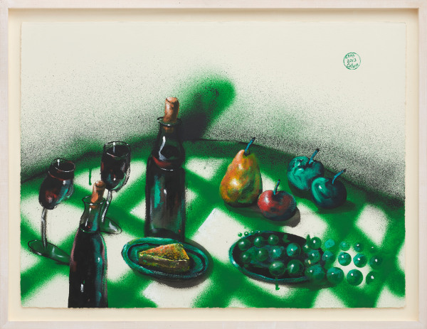 Chris Gollon, Still Life in Green, 2013