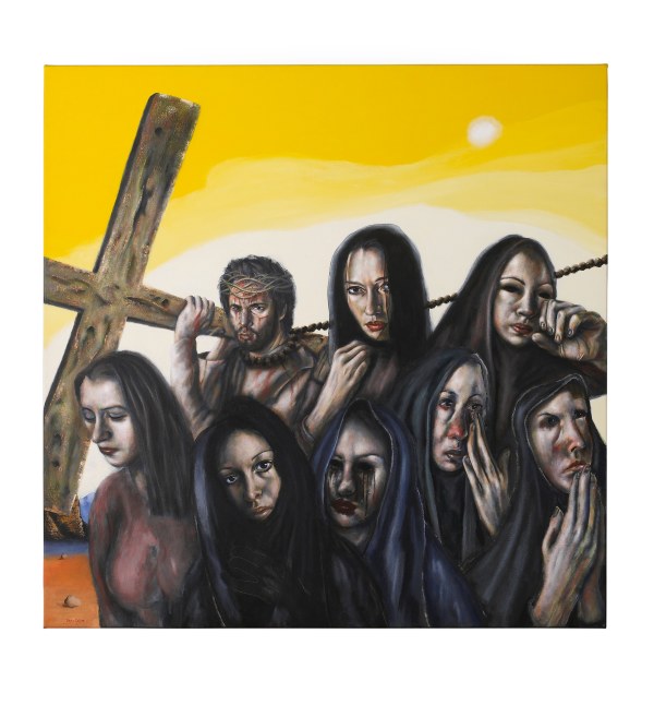 Chris Gollon, Stations of the Cross (VIII) Jesus Speaks to the Women of Jerusalem, 2006