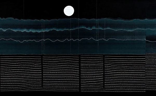 Chris Friel, Slit Scan Landscape 121023, 2023