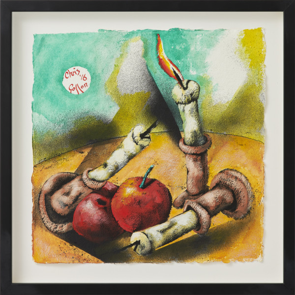 Chris Gollon, Still Life With Falling Candles