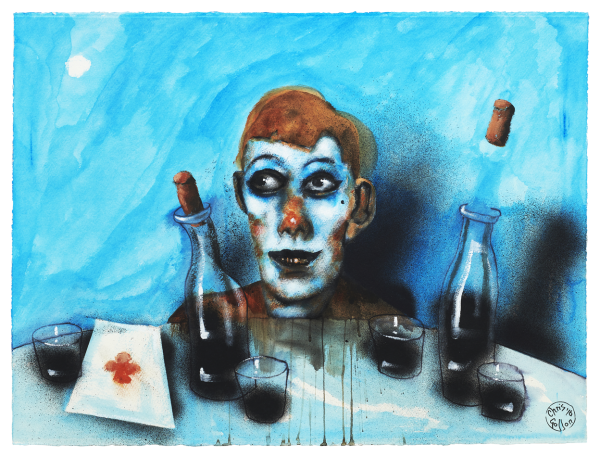 Chris Gollon, Study on Paper (IX) for Gimme Some Wine