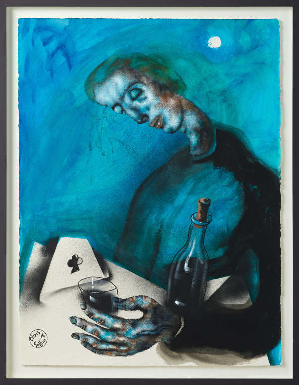 Chris Gollon, Study on Paper (III) for Gimme Some Wine