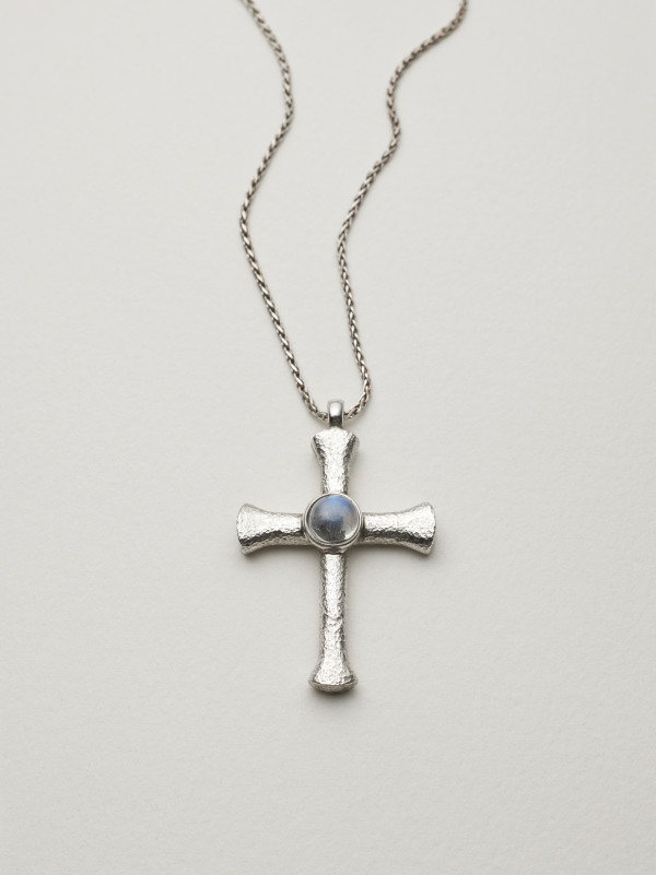 Paul Hatton, Moonstone Cross Pendant