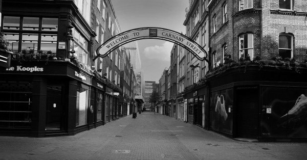 Christina Jansen, Lockdown Carnaby Street, 2020